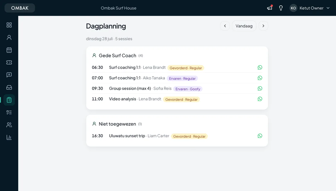 Dagplan